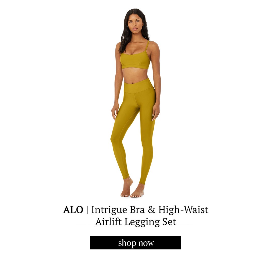 Alo High-Waist Airlift Short and Airlift Intrigue Bra