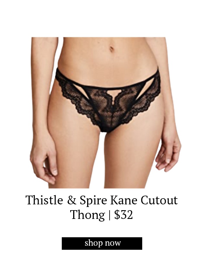 Thistle & Spire + Kane Cutout Thong